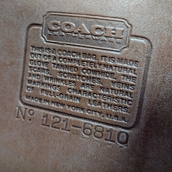 Vintage 1980's Coach Metropolitan Messenger Bag Unisex Briefcase *Made in NYC* - Picture 16 of 16